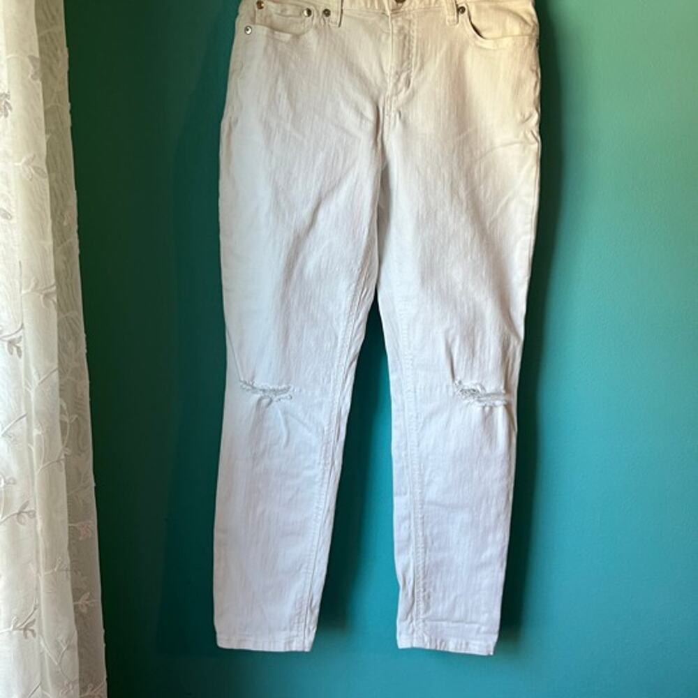 Lauren Conrad White High Rise Jeans size 12